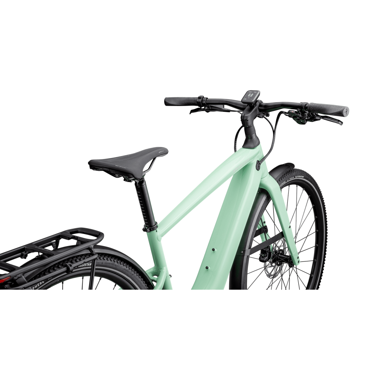 Specialized Turbo Vado SL 2 4.0 elektrovelosipēds | Gloss Oasis - Dune White Frost