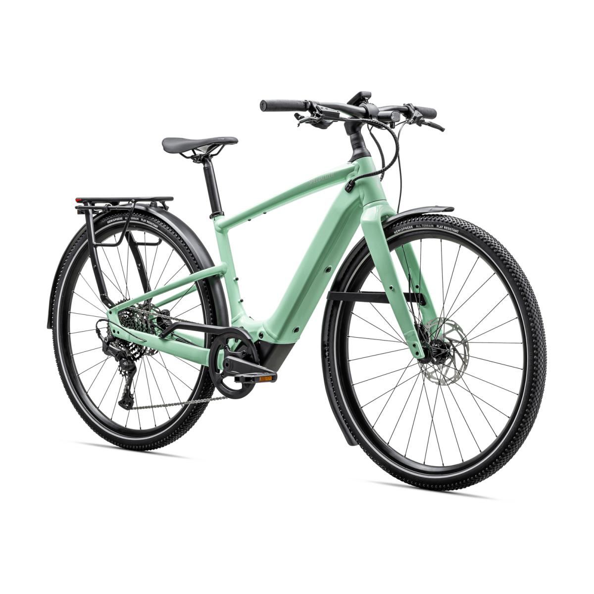 Specialized Turbo Vado SL 2 4.0 elektrovelosipēds | Gloss Oasis - Dune White Frost