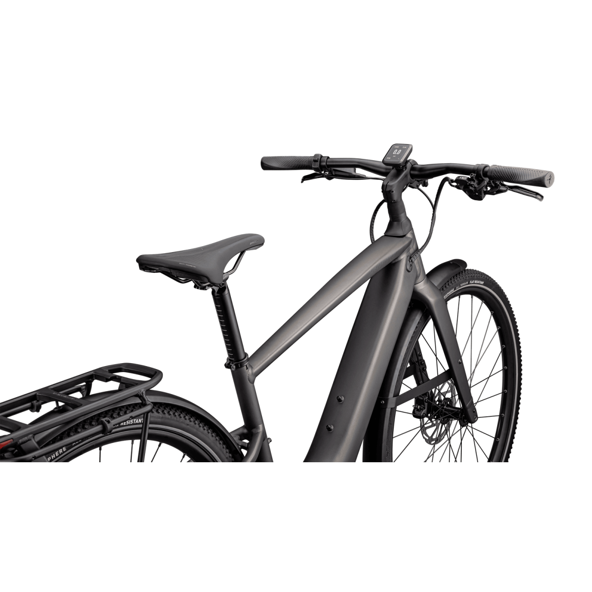 Specialized Turbo Vado SL 2 4.0 elektrovelosipēds | Satin Gunmetal - Smoke Frost