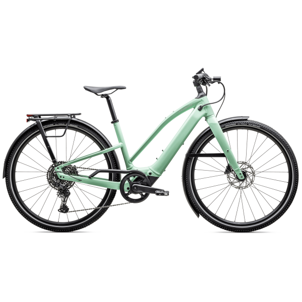 Specialized Turbo Vado SL 2 4.0 Step-Through elektrijalgratas | Gloss Oasis - Dune White Frost