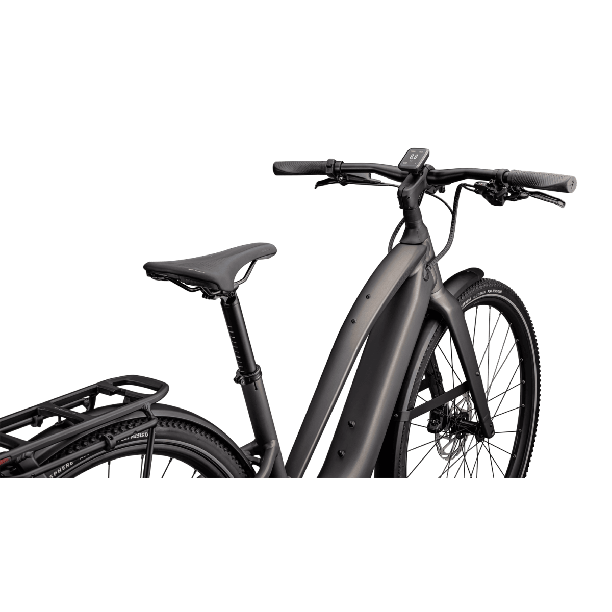 Specialized Turbo Vado SL 2 4.0 Step-Through elektrovelosipēds | Satin Gunmetal - Smoke Frost