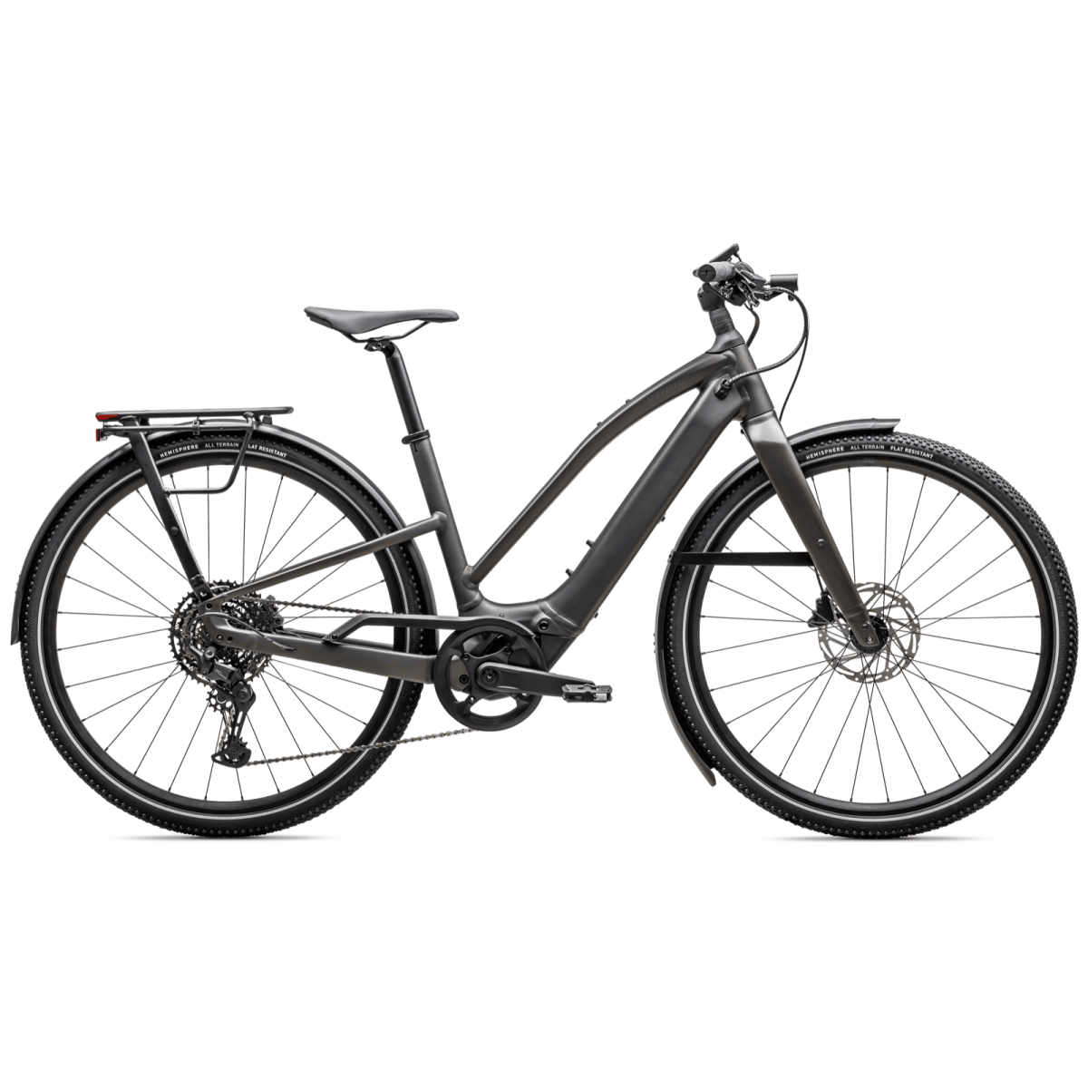 Specialized Turbo Vado SL 2 4.0 Step-Through elektrovelosipēds | Satin Gunmetal - Smoke Frost