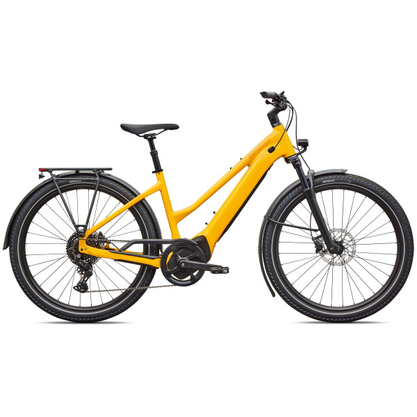 Specialized Turbo Vado 4.0 Step-Through elektriratas | Gloss California Sunshine - Orange Zest