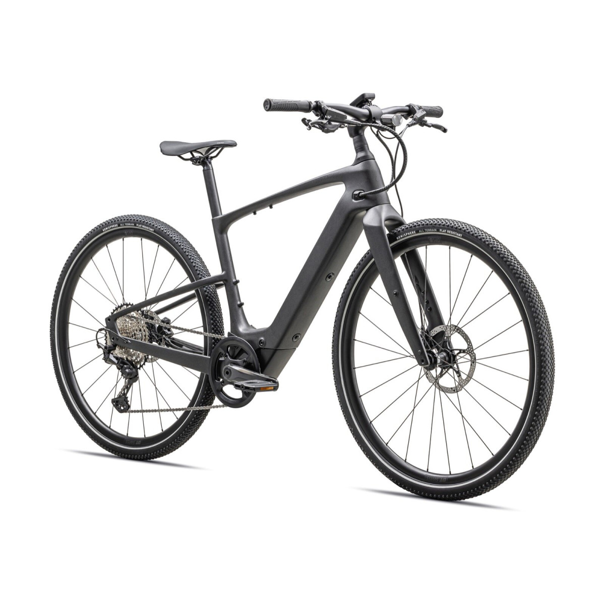 Specialized Turbo Vado SL 2 6.0 Carbon E-Bike | Satin Black Micro Speckle - Obsidian Frost