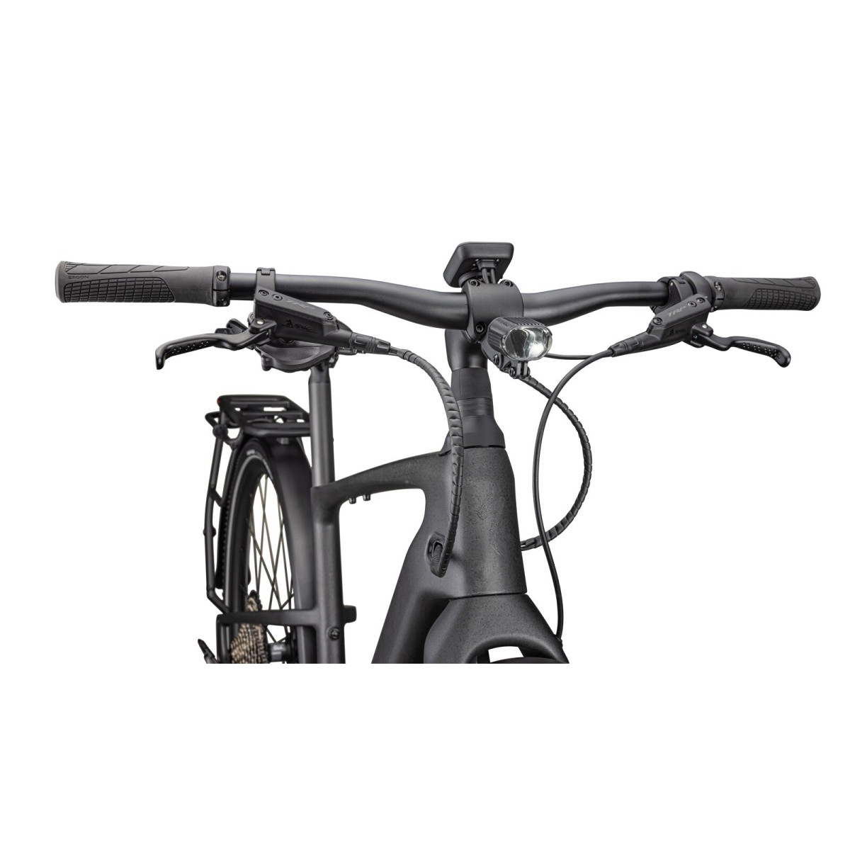 Specialized Turbo Vado SL 2 6.0 EQ Carbon E-Bike | Satin Black Micro Speckle - Obsidian Frost