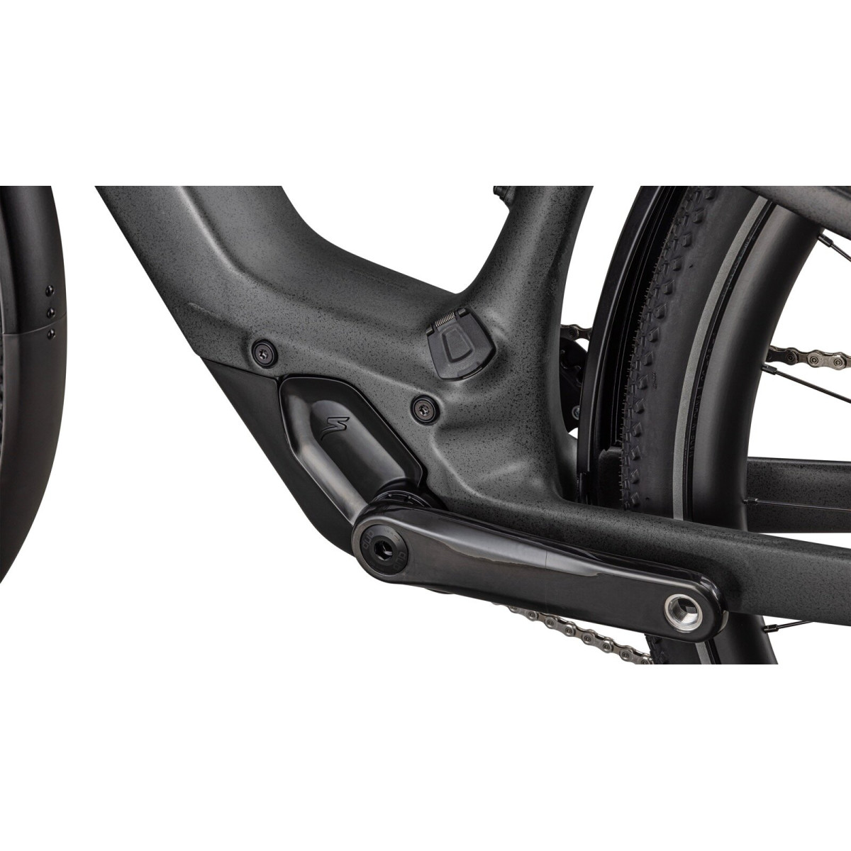 Specialized Turbo Vado SL 2 6.0 EQ Carbon E-Bike | Satin Black Micro Speckle - Obsidian Frost