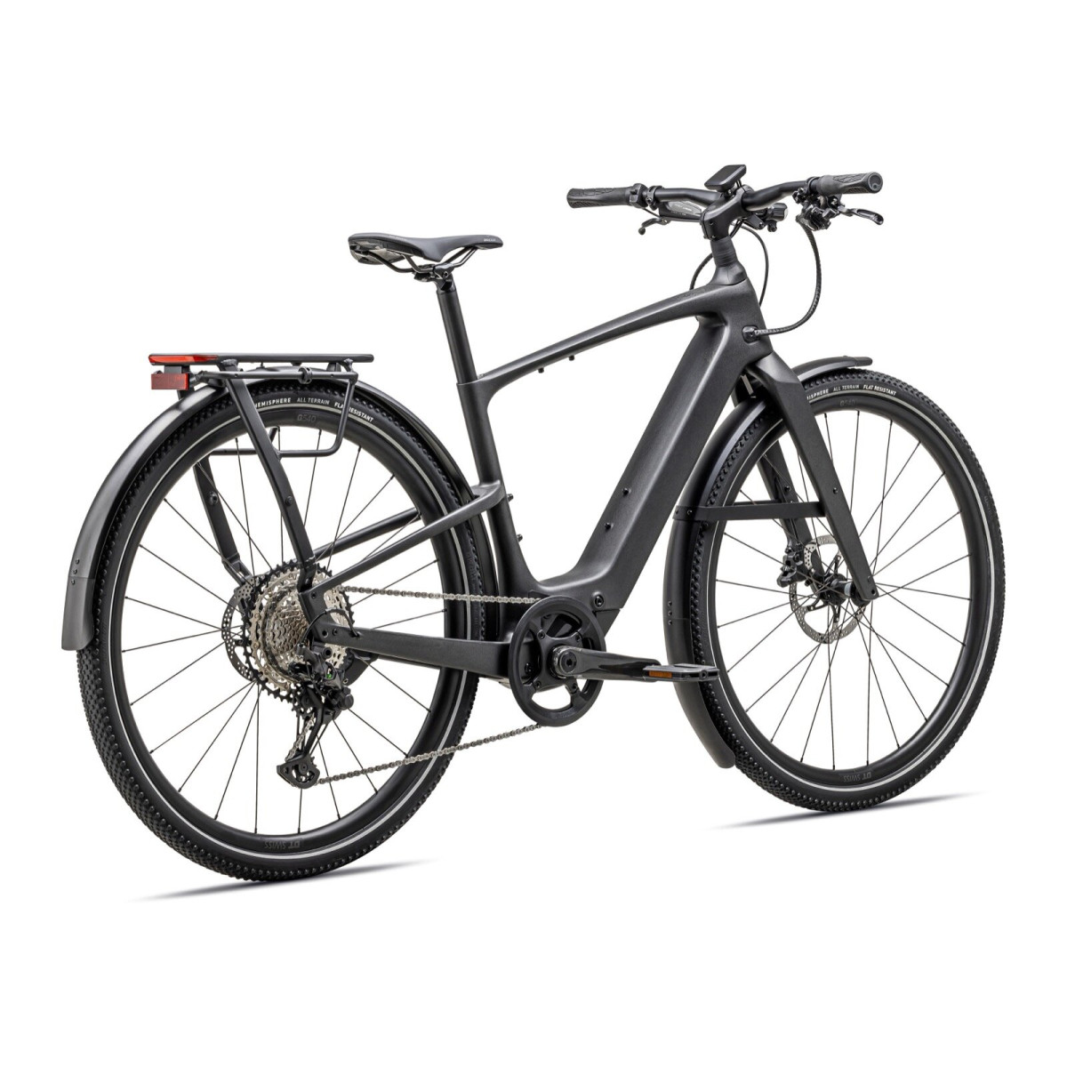 Specialized Turbo Vado SL 2 6.0 EQ Carbon E-Bike | Satin Black Micro Speckle - Obsidian Frost