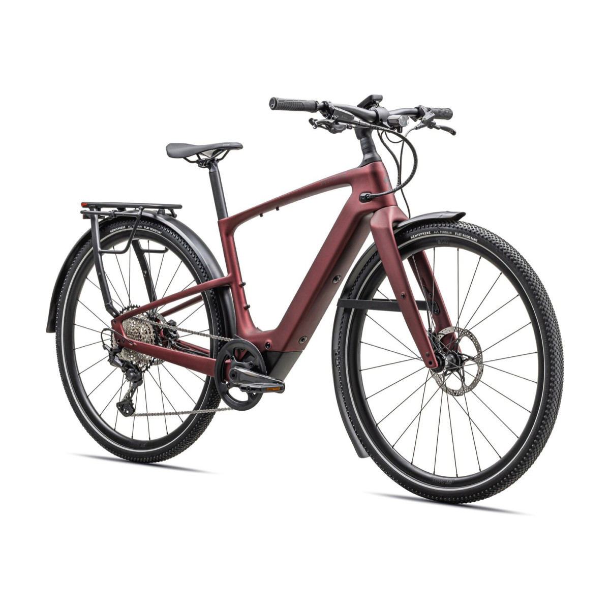 Specialized Turbo Vado SL 2 6.0 EQ Carbon E-Bike | Satin Red Sky - Red Onyx Frost