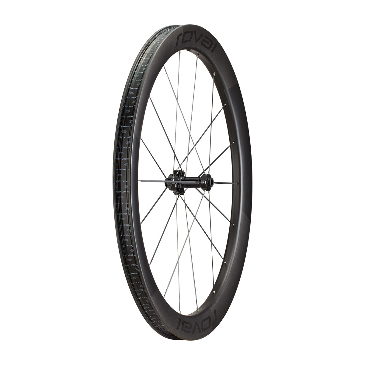 Roval Terra Aero CLX Carbon Front Wheel | Satin Carbon - Gloss Black