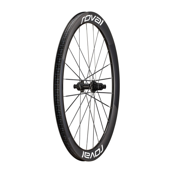 Roval Rapide CLX III Carbon aizmugurējais ritenis | Gloss Carbon - Gloss White