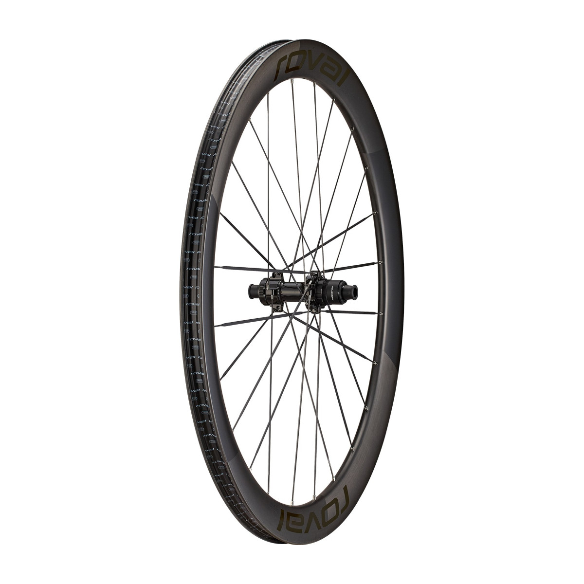 Roval Rapide CLX III Carbon aizmugurējais ritenis | Satin Carbon - Gloss Black