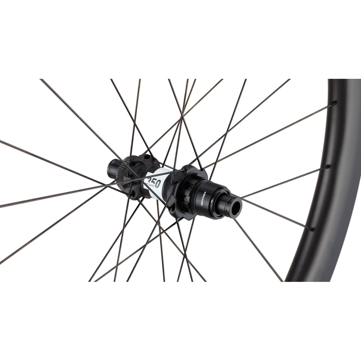 Roval Terra Aero CL süsinikust tagaratas | Satin Carbon - Gloss Black