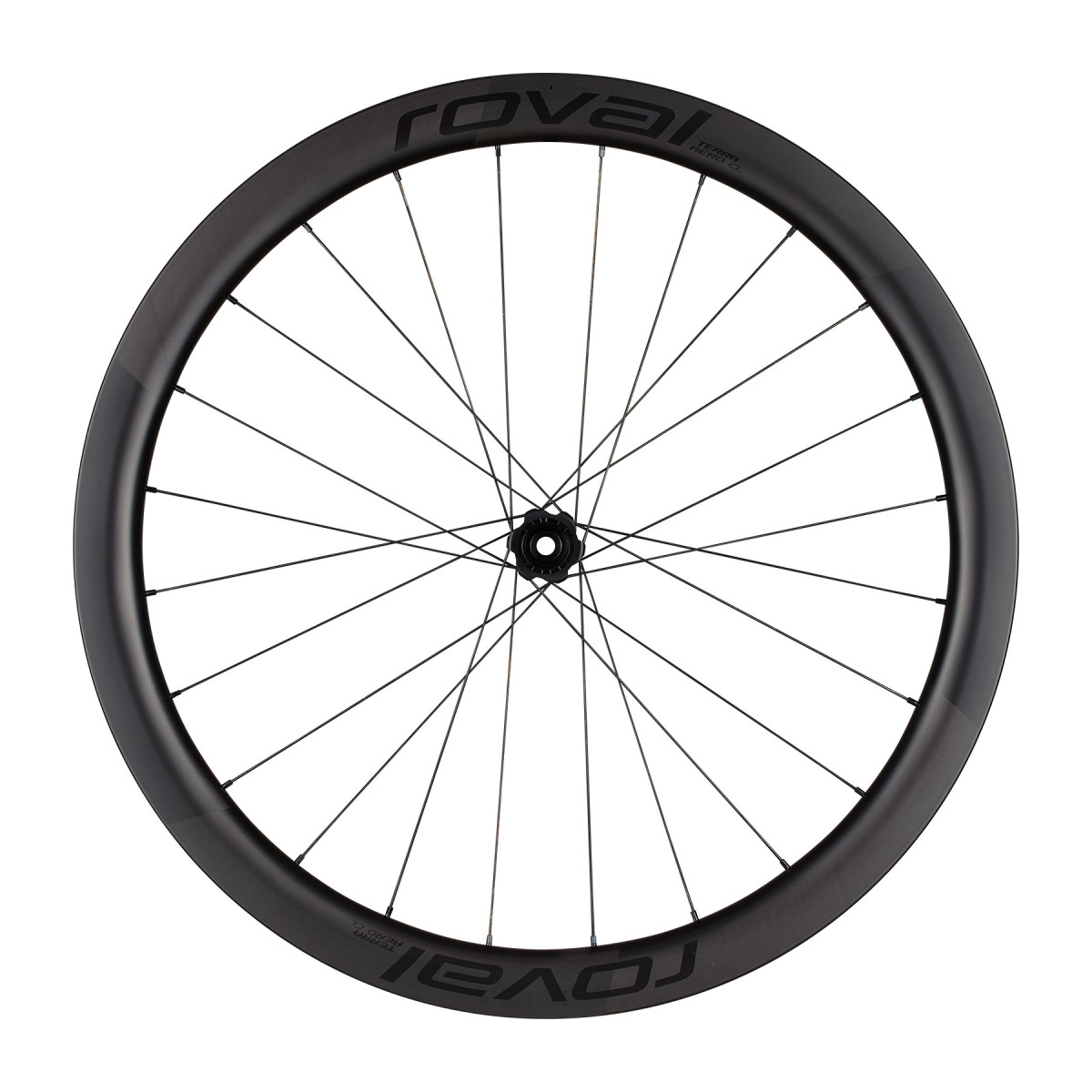 Roval Terra Aero CL süsinikust tagaratas | Satin Carbon - Gloss Black
