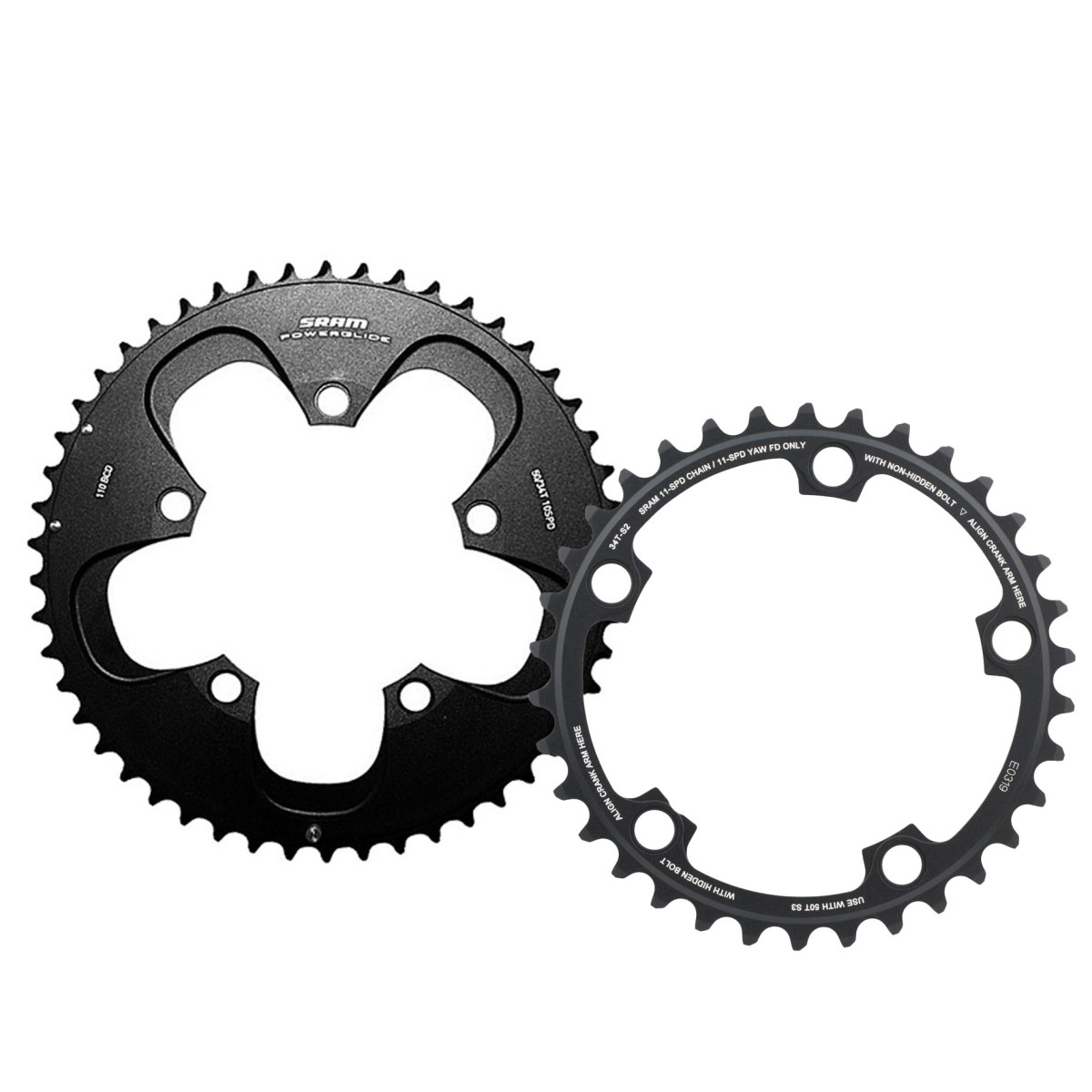 SRAM Red Road hammasratas | 110 BCD | 2x10-käiguline