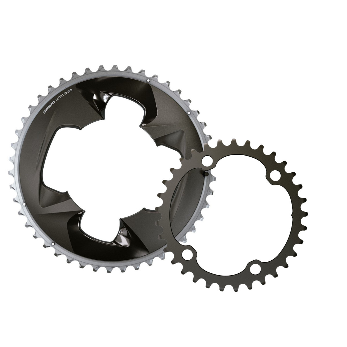 SRAM Force AXS hammasratas | 107 BCD | 2x12-käiguline
