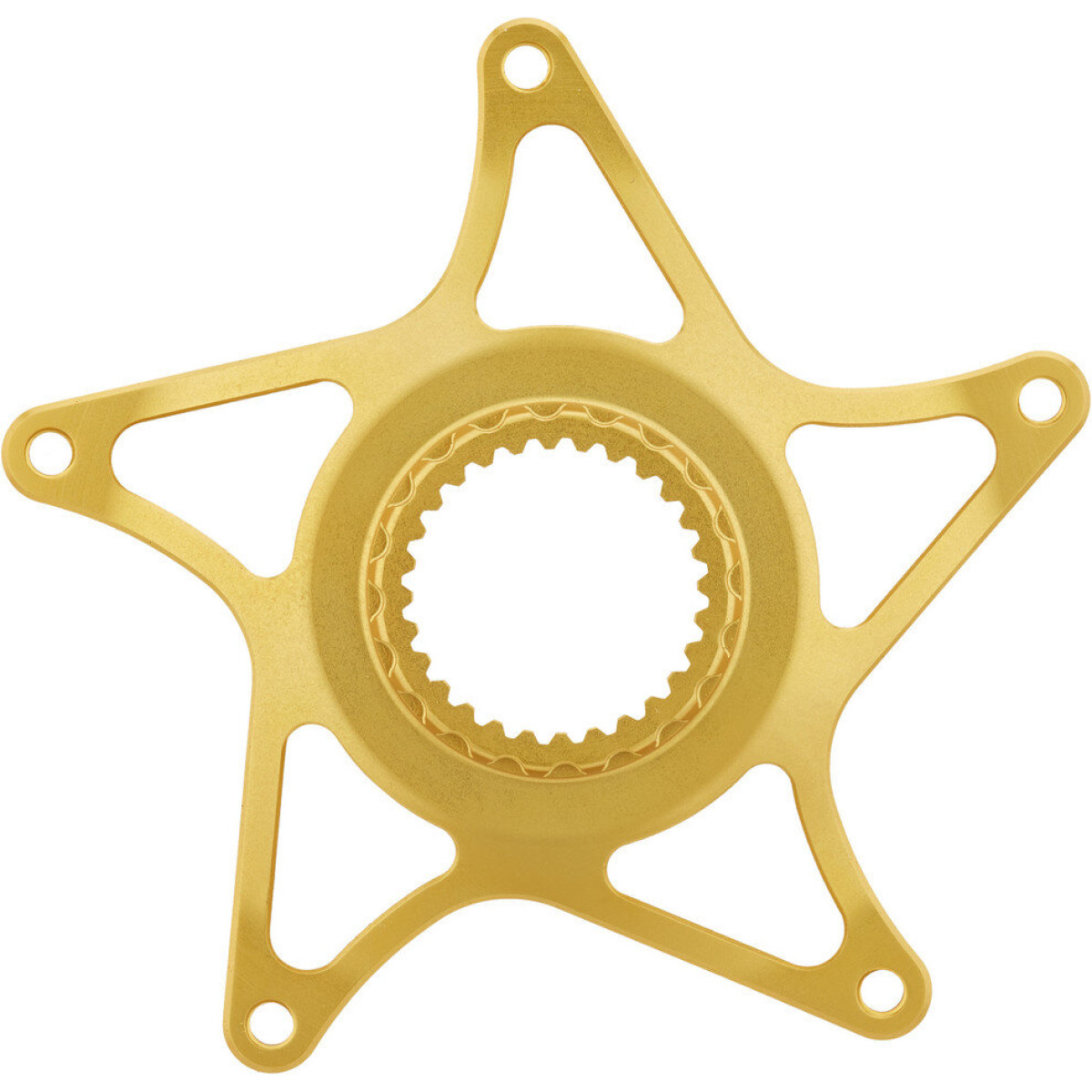 AbsoluteBlack E-BIKE Bosch Gen 4 Super Steel spider | 53mm ketiliin | DM | Gold