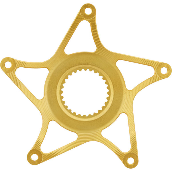 AbsoluteBlack E-BIKE Bosch Gen 4 Super Steel spider | 53mm ketiliin | DM | Gold