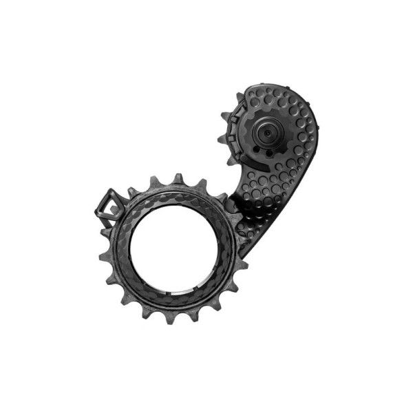 AbsoluutneBlack HOLLOWcage® Ultegra 8150 Carbon Ceramic Oversized tagumine käiguvahetaja Pulley Cage | Black