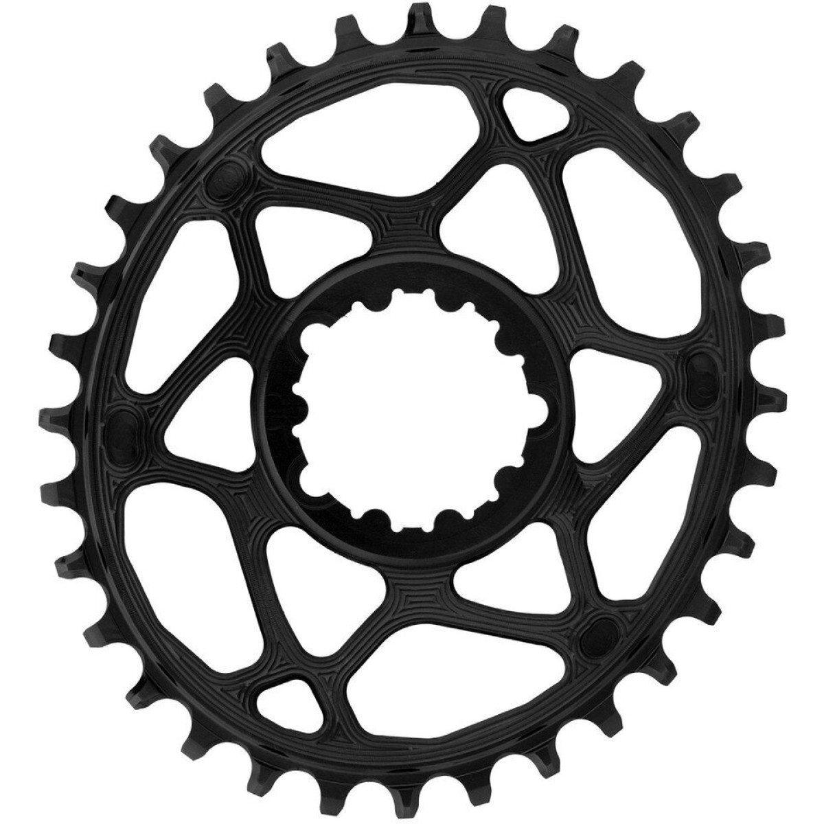 AbsoluteBlack OVAL Sram Boost/Shimano HG+ hammasratas | 3mm Offset | DM | 1x12-käiguline | 1x12-käiguline