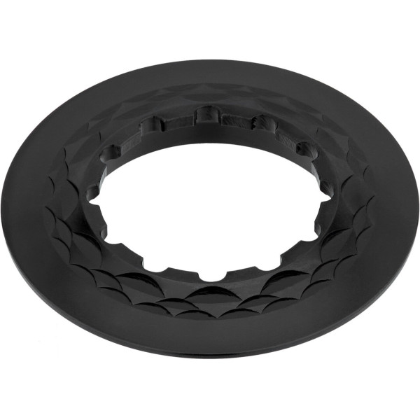 AbsoluteBlack Ultimate Center-Lock Ring | 12mm Thru-Axle | Black