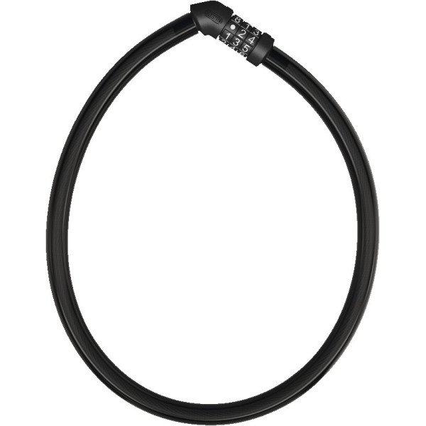 Abus 4408C/65 Must spiraalkaabellukk