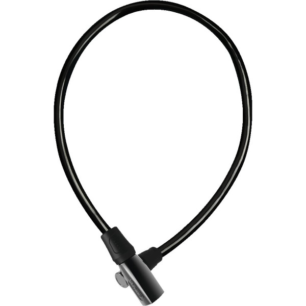 Abus 4408K/65 Must spiraalkaabellukk