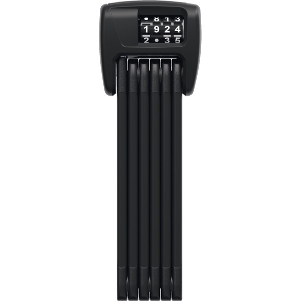 Abus BORDO™ Combo 6000C/90 LED Black SH kokkupandav lukk