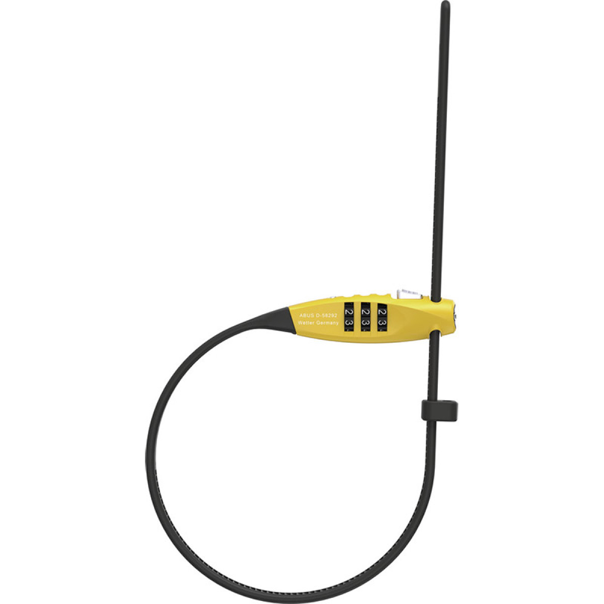 Abus CombiFlex™ TravelGuard lukk | Yellow