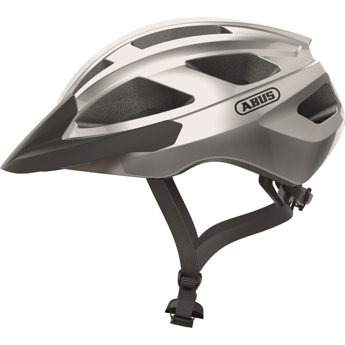 Abus Macator Helmet | Gleam Silver