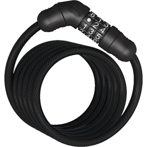 Abus Star 4508C/150 spiraalkaabellukk | Black