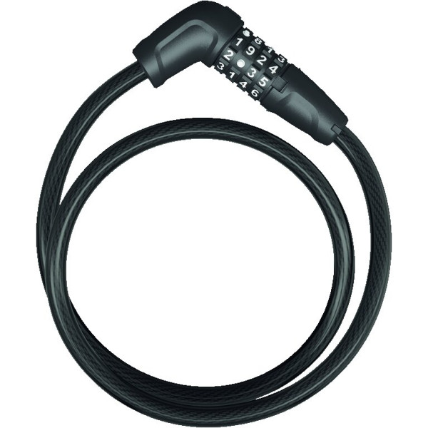 Abus Tresor 6412C/85 Must SCMU spiraalkaabellukk