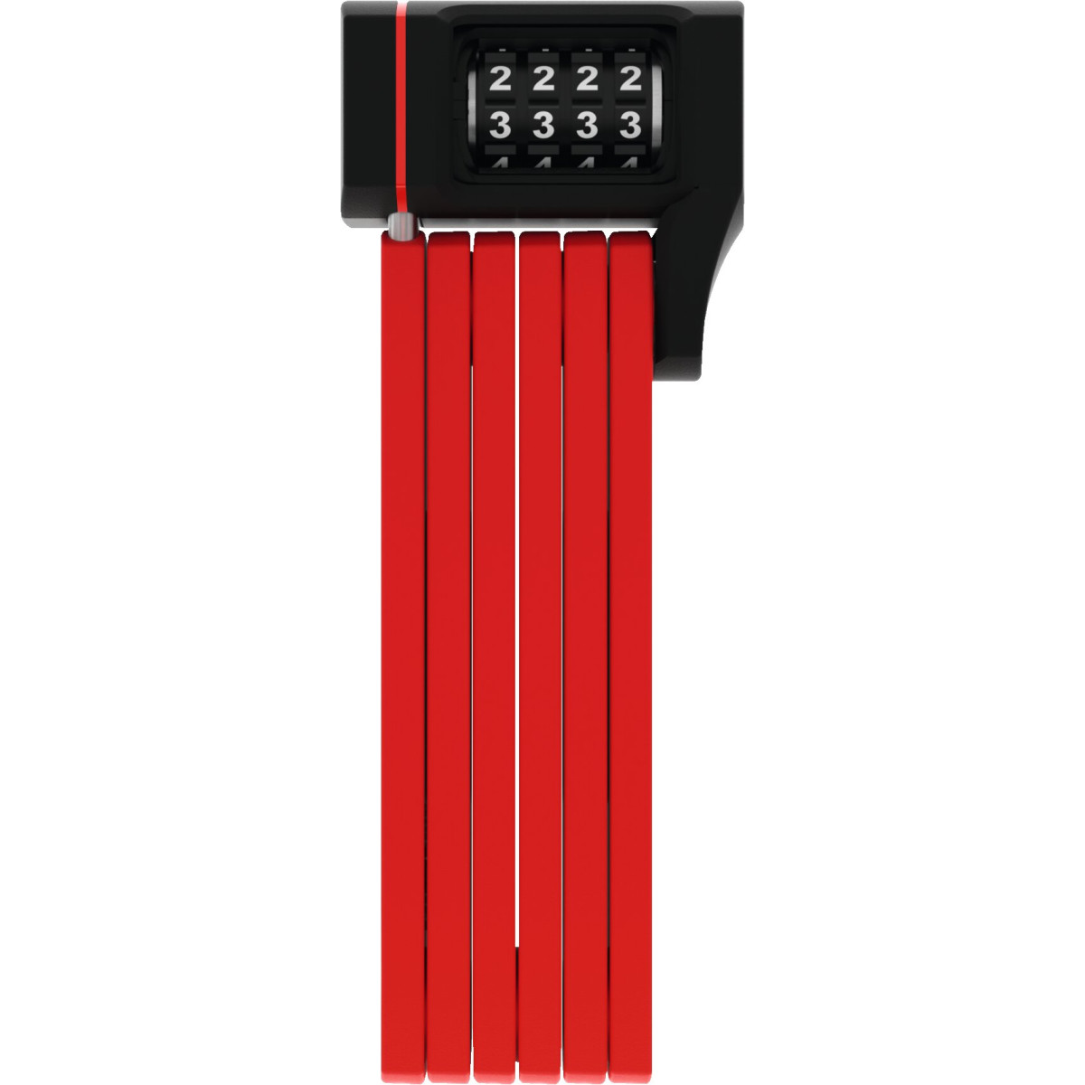 ABUS uGrip BORDO™ 5700C/80 Red SH kokkupandav lukk
