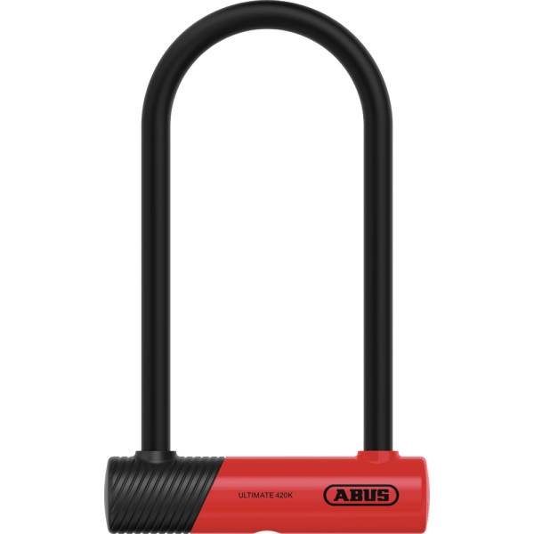 Abus Ultimate 420K/150HB230 U veida slēdzene ar USH turētāju | Black Abus Ultimate 420K/150HB230 U veida slēdzene ar USH turētāju | Black