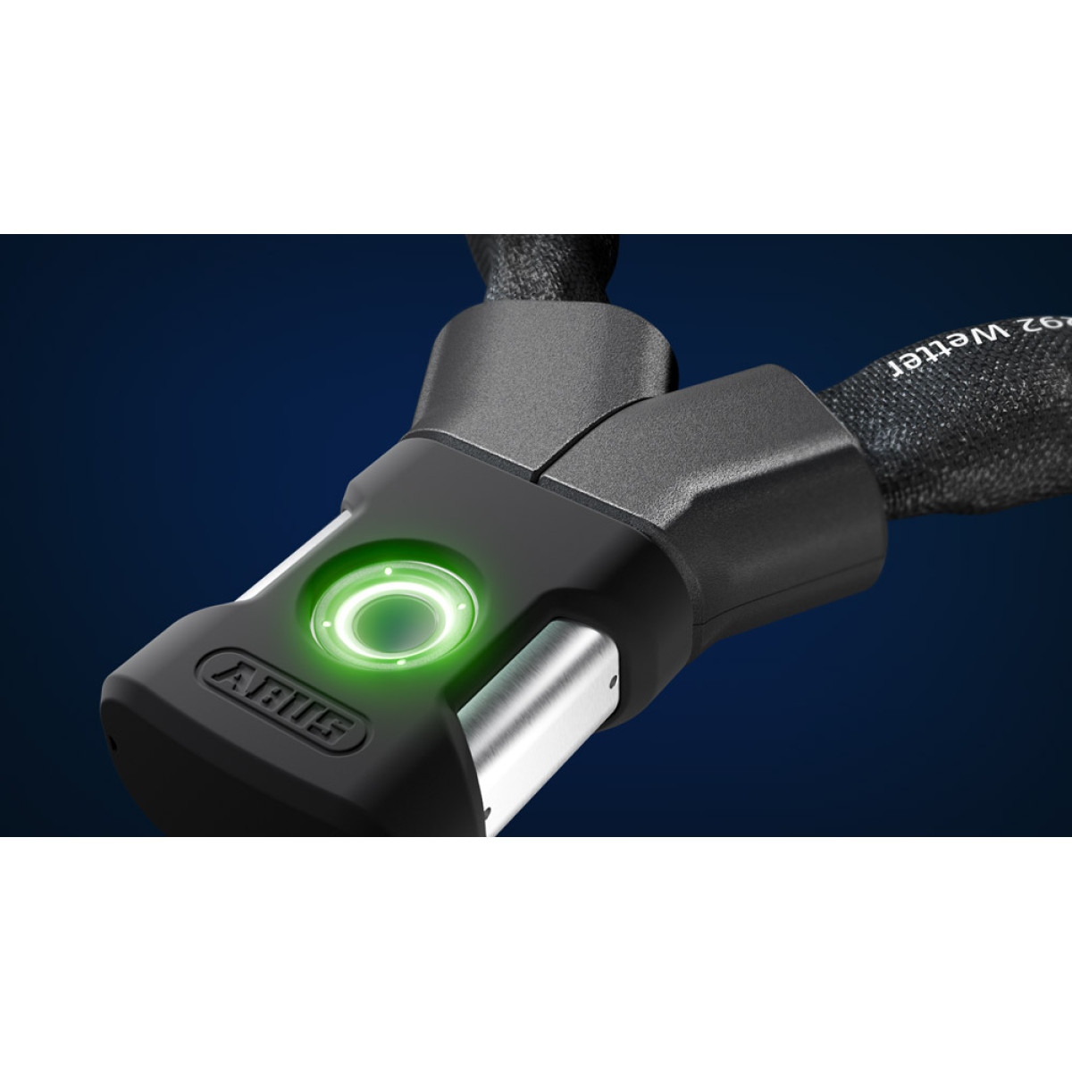 Abus Yardo Fingerprint 7807F/110 Chain Lock | Black
