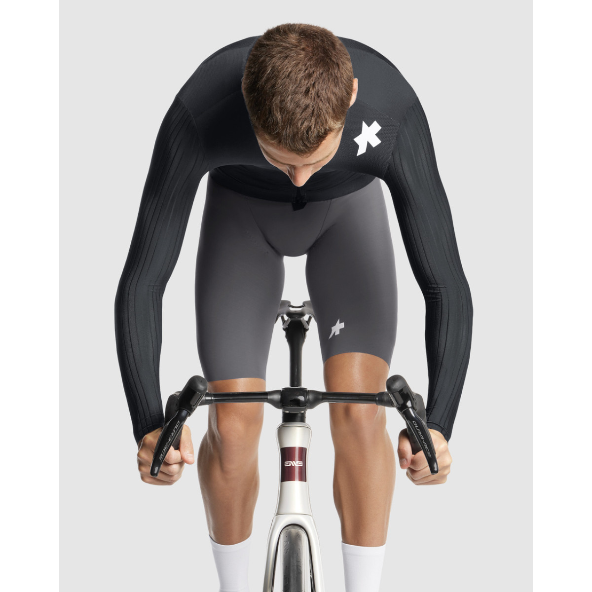 Assos Equipe RS S11 LS vīriešu krekls | Black Series