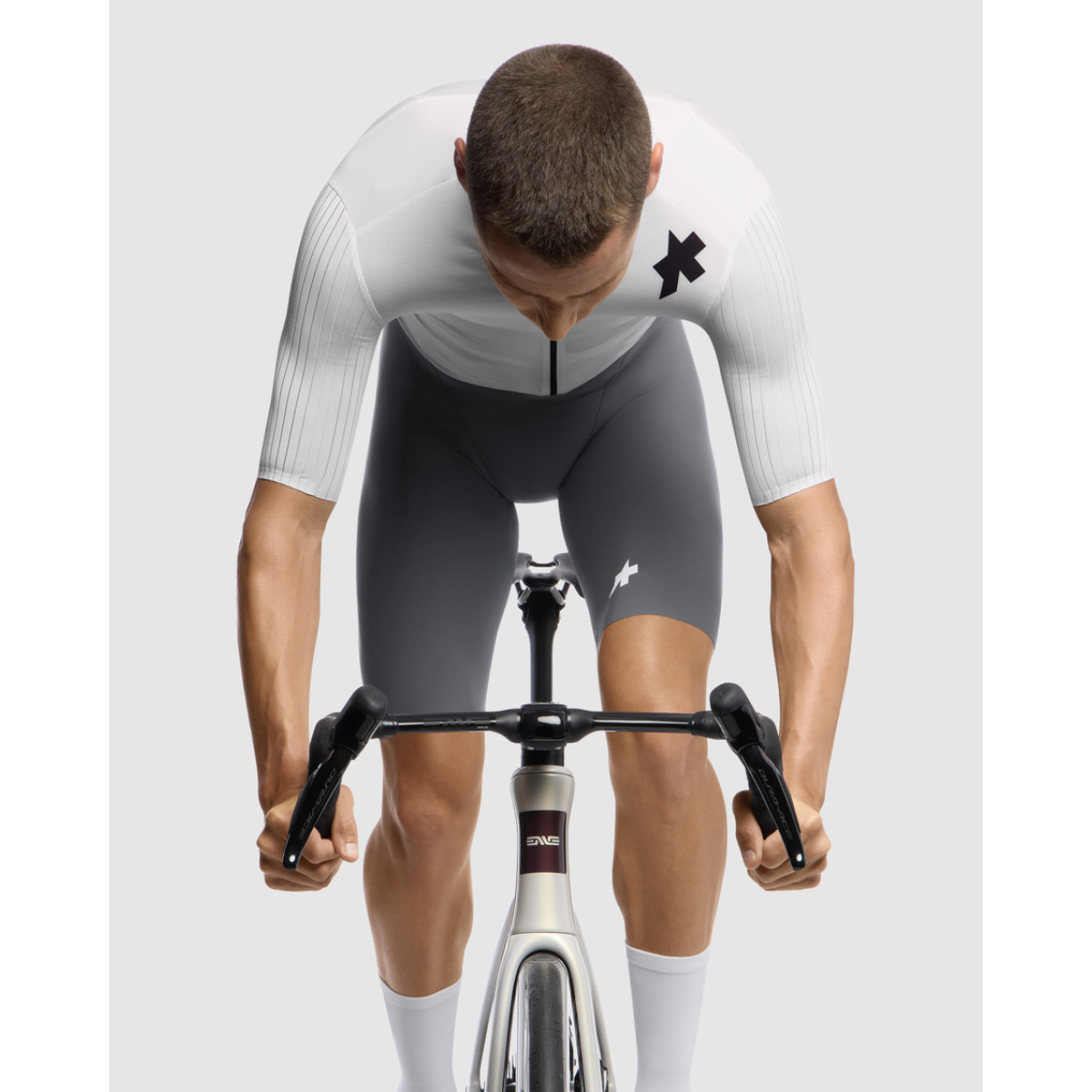 Assos Equipe RS S11 vīriešu krekls | White Edition