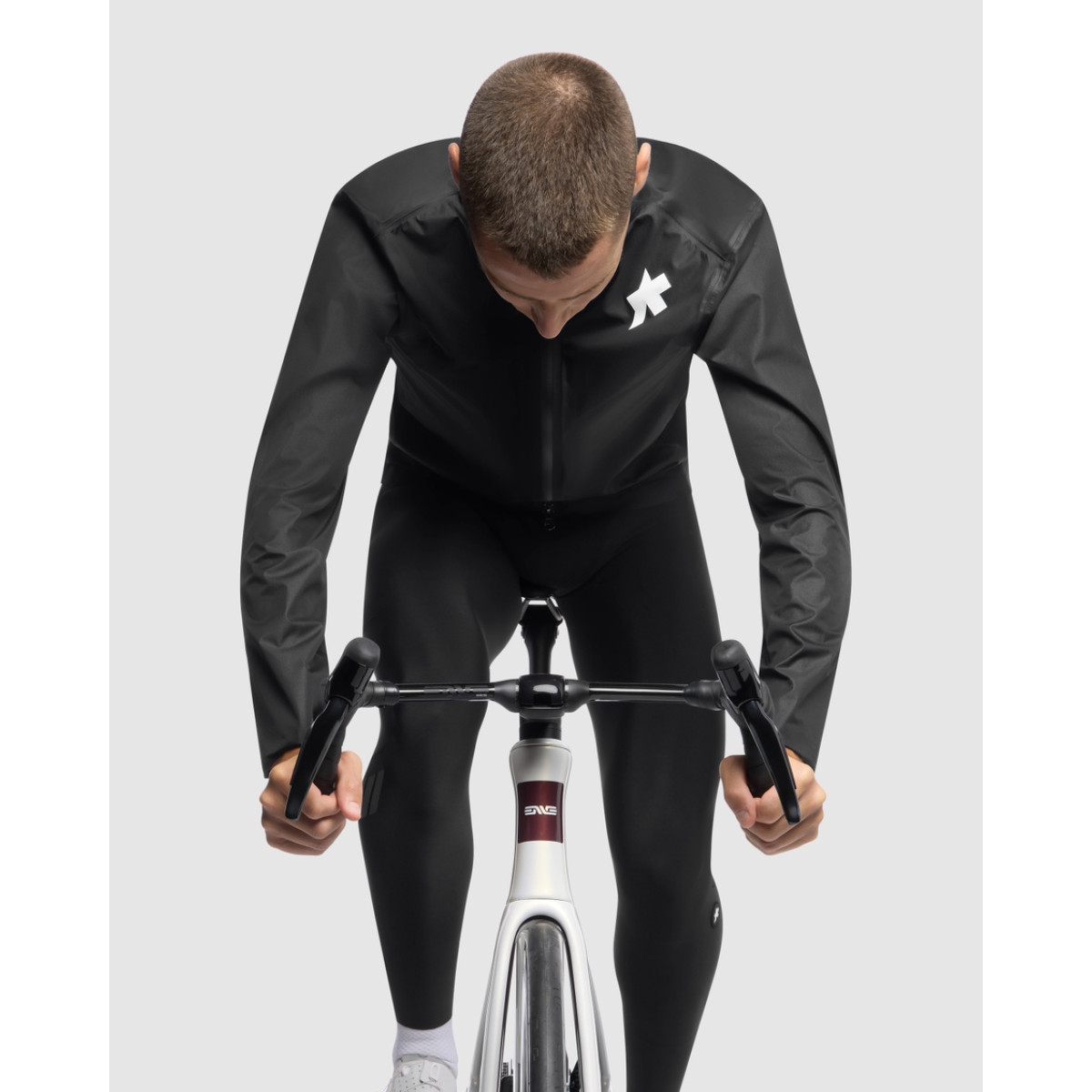 Assos Equipe RS Schlosshund S11 meeste vihmajope | Black Series