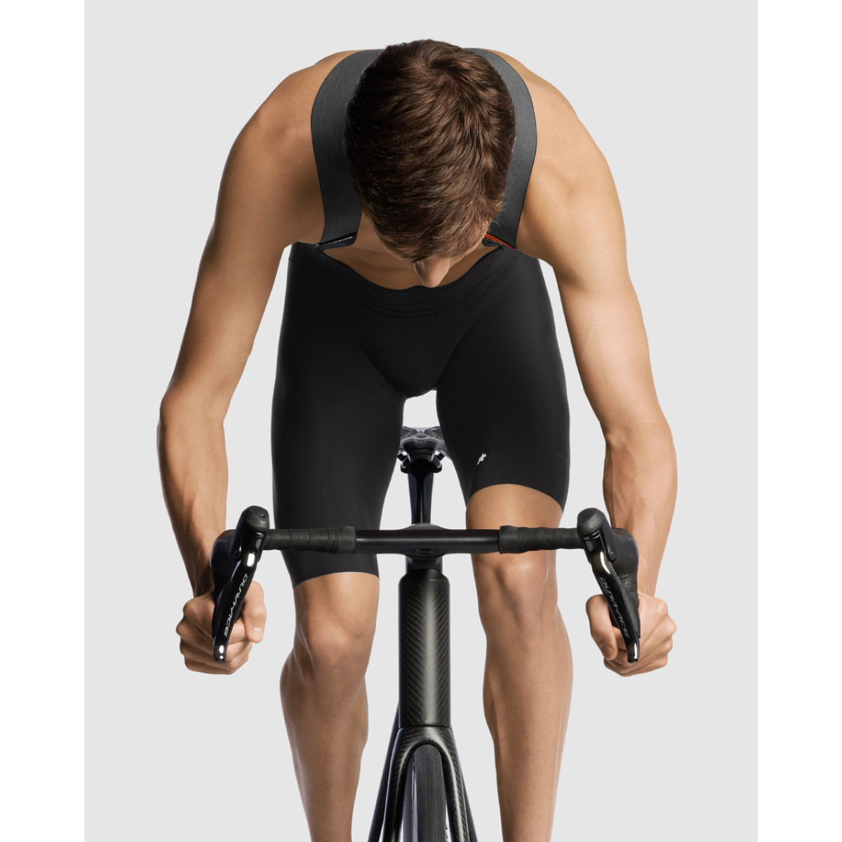 Assos Equipe RS Schtradivari S11 Pikad meeste rinnatüki lühikesed püksid | mustSari