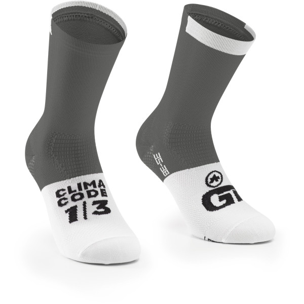 Assos GT c2 zeķes | Rock Grey Assos GT c2 zeķes | Rock Grey