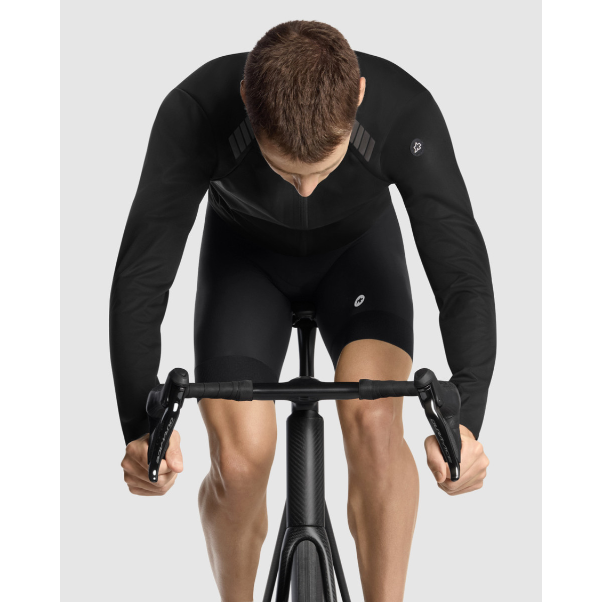 Assos Mille GT Shell S11 vīriešu lietus jaka | Black Series