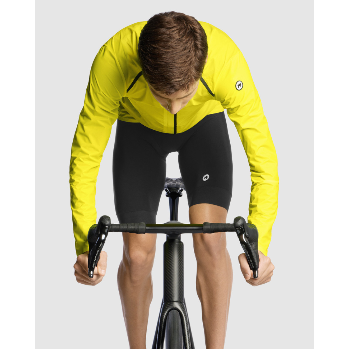 Assos Mille GTS Wasserschnauze S11 vihmajakk | Optic Yellow