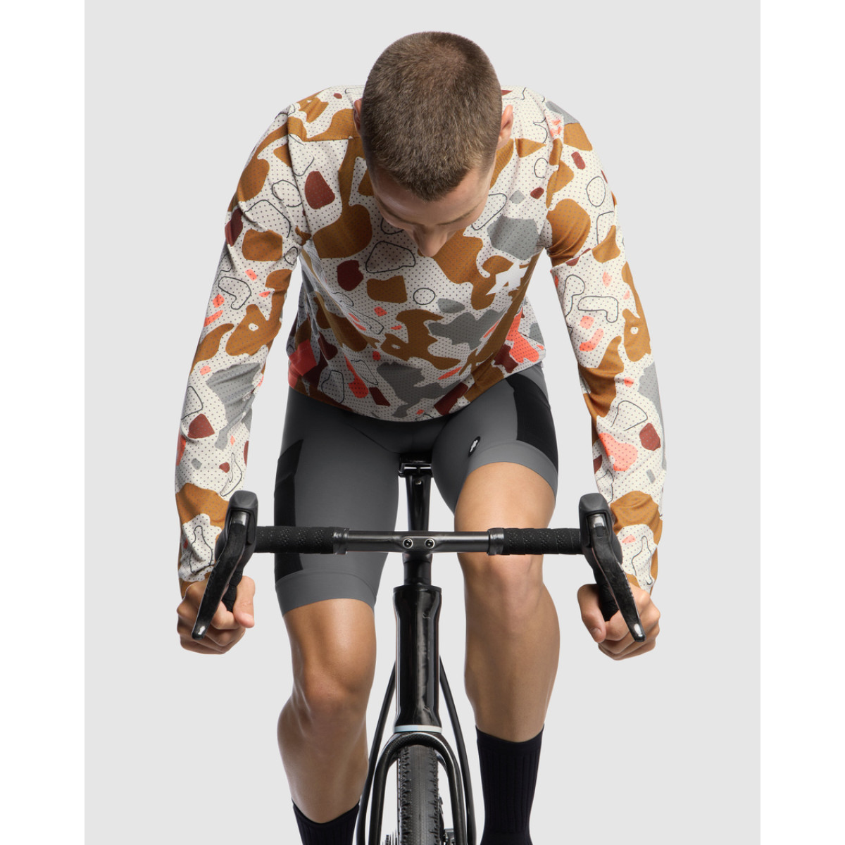 Assos Tactica T5 Mud-Flage LS Men's Jersey | Halftone Camo