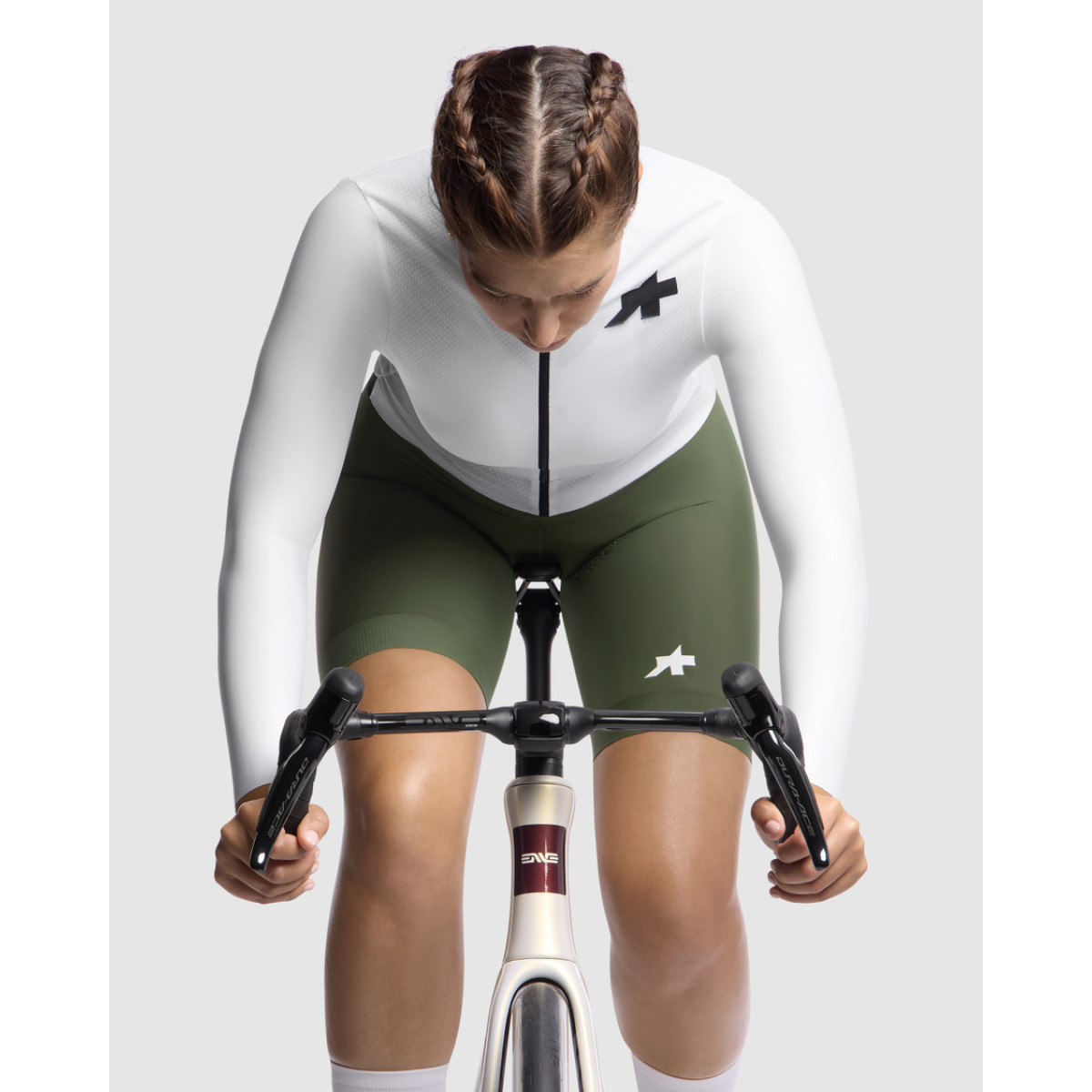 Assos Uma GT S11 EVO LS sieviešu krekls | White Series