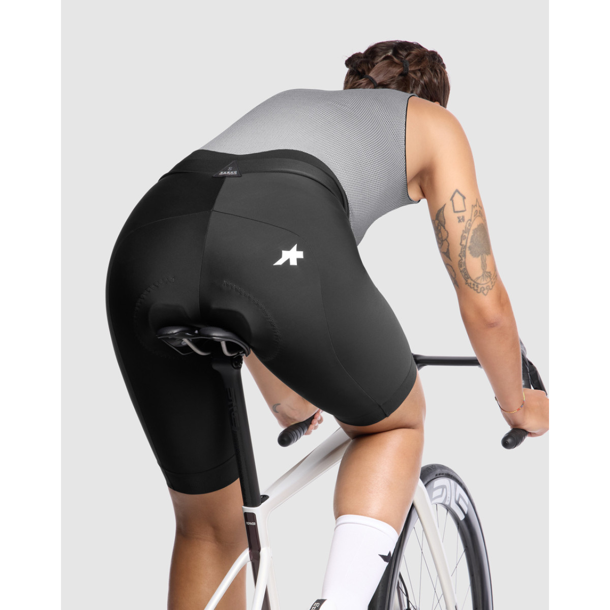 Assos Uma GT S11 Long Women's Half Shorts | Black Series