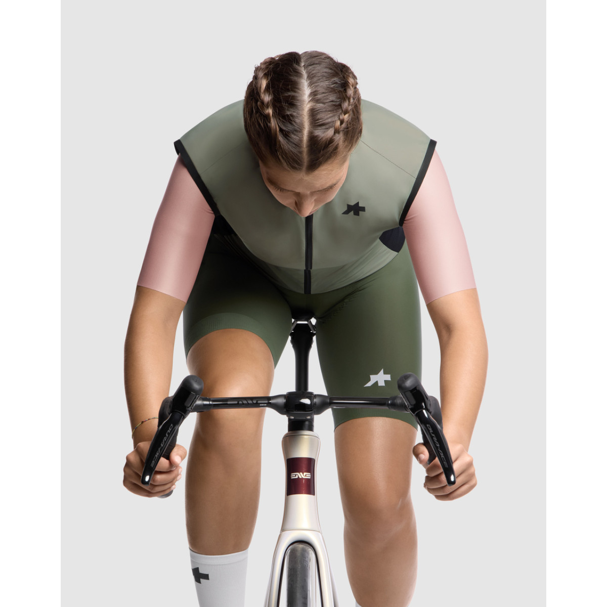 Assos Mille GT S11 Wind Sieviešu velo veste | Edge Green