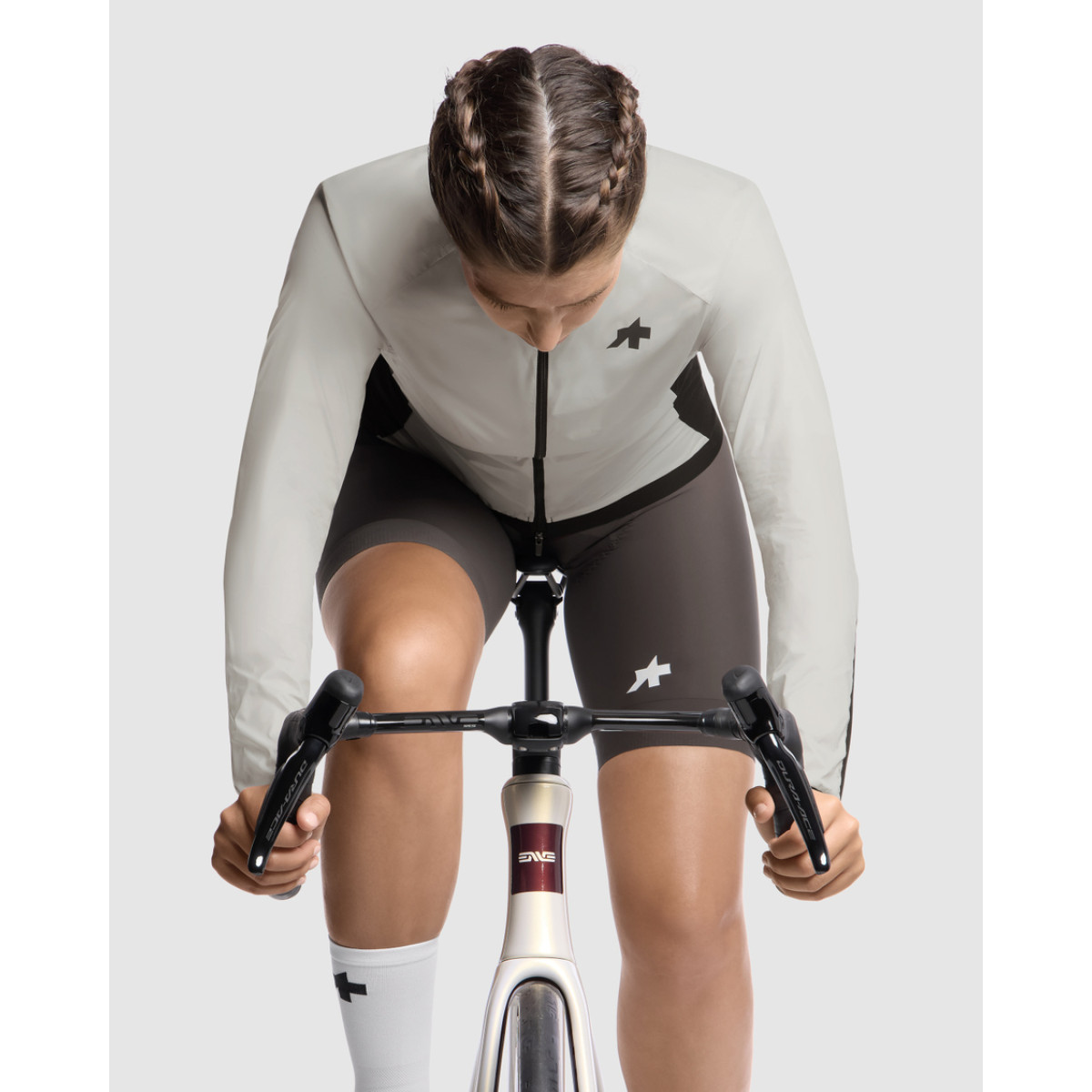Assos UMA GT Wind S11 Sieviešu vēja jaka | Almond Milk