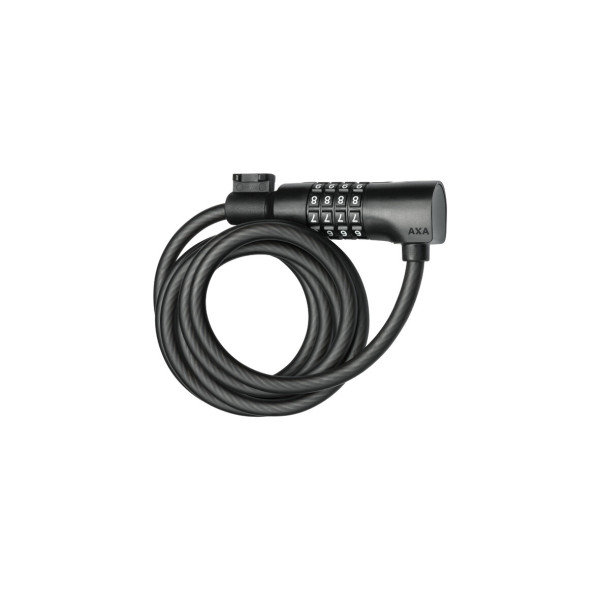 AXA Cable Resolute Code 180/8 Lukk | Black