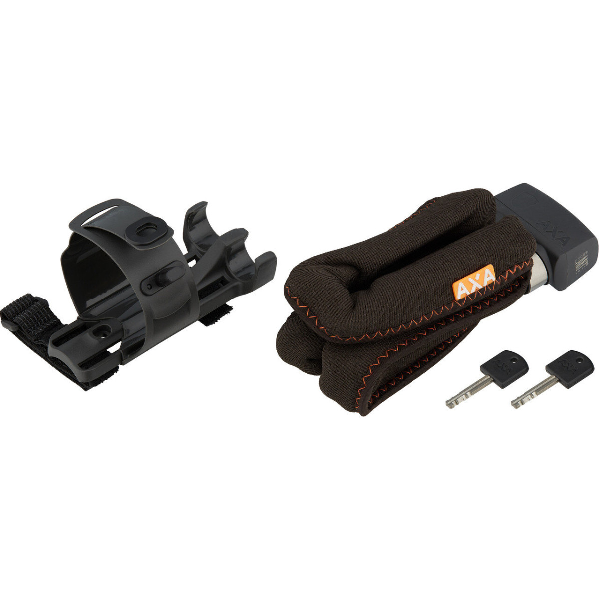 AXA Foldable 1000 Key 105/1 saliekamā slēdzene | Black