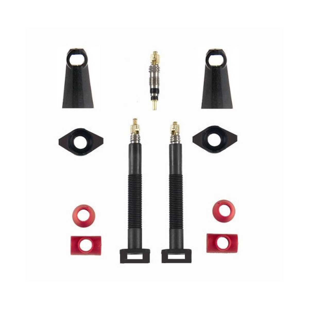 Barbieri Carbon Tubeless ventiilid | SV 35 mm | 2 tk | Black