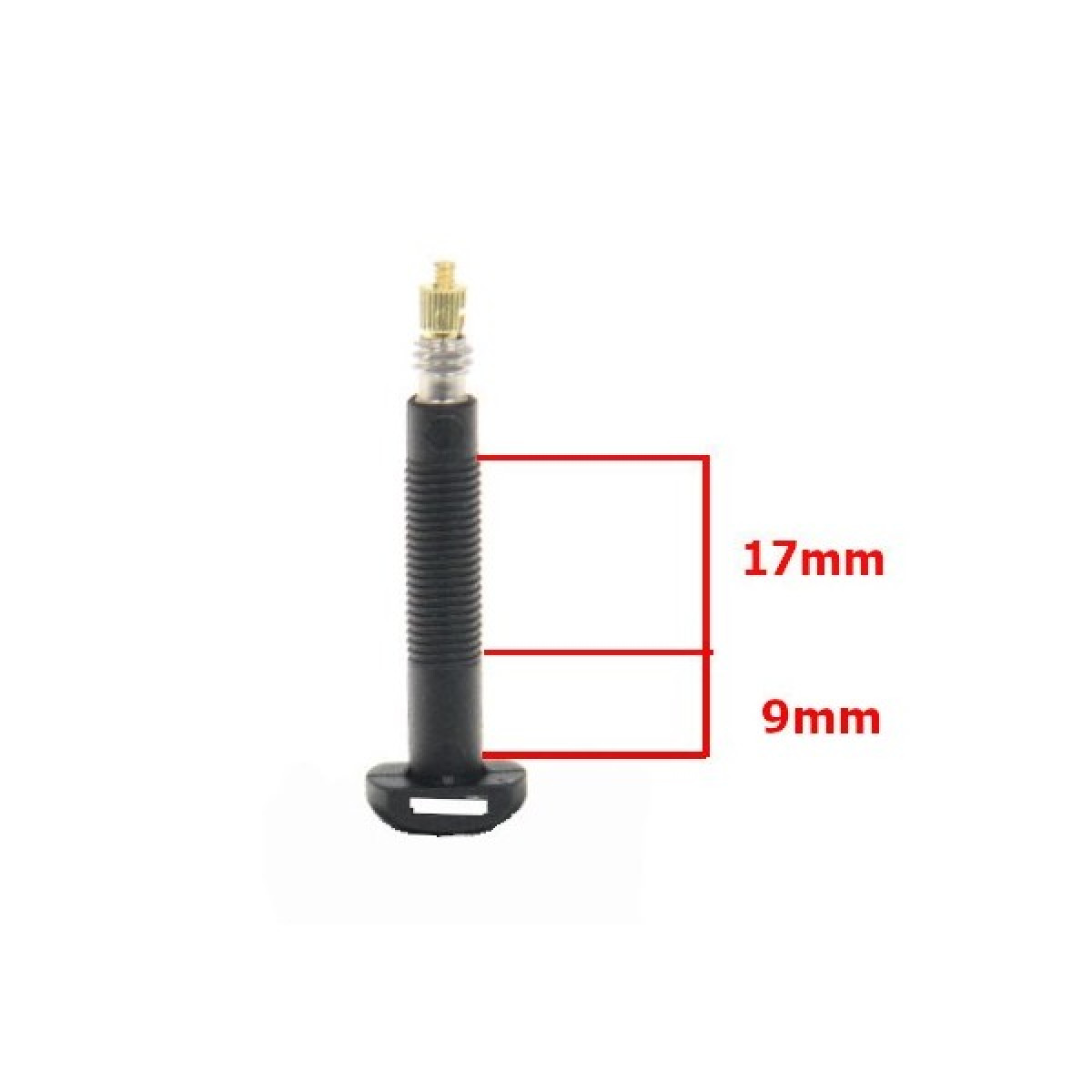 Barbieri Carbon Tubeless ventiilid | SV 35 mm | 2 tk | Black